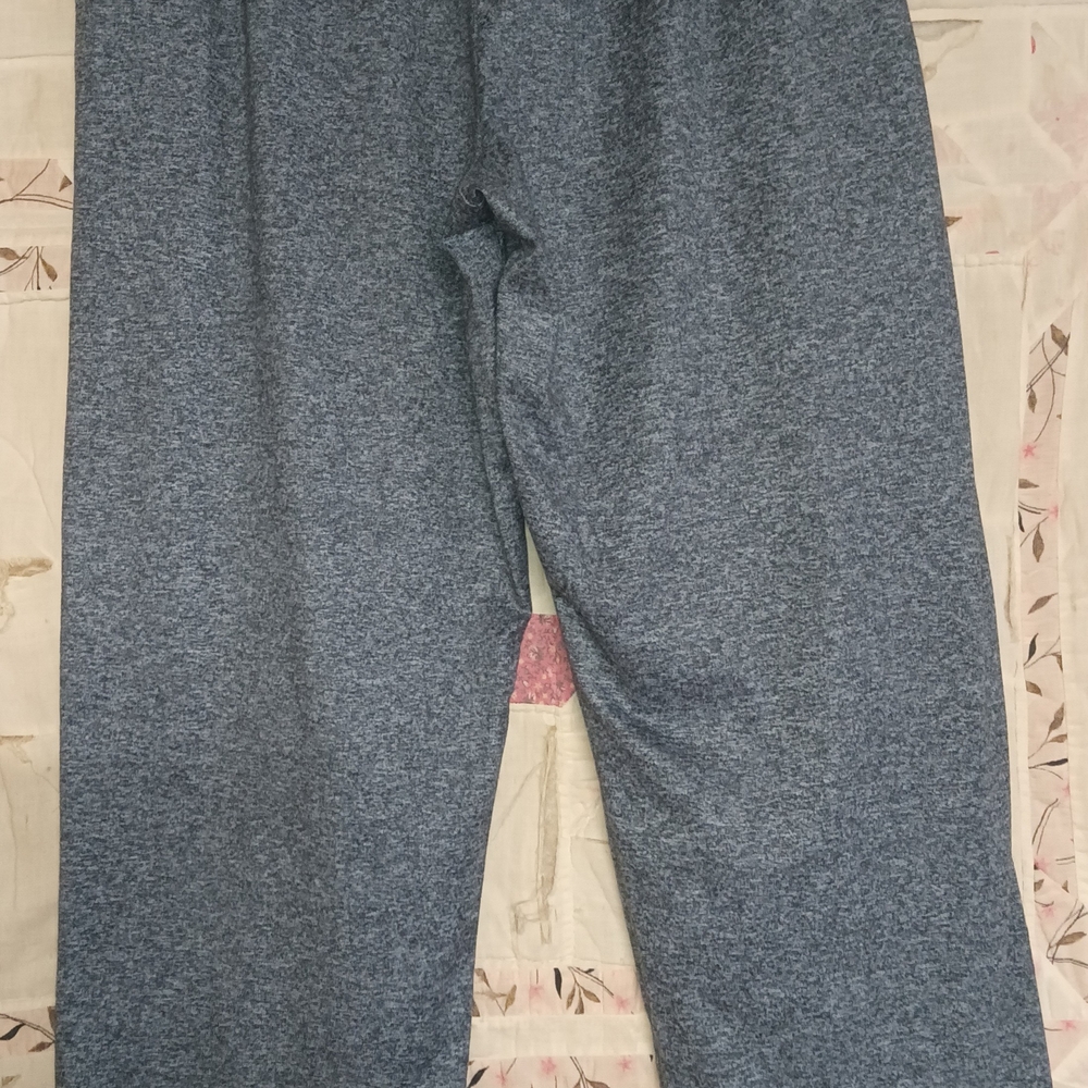 Men's Pine Trails charcoal gray pajama lounge pants with pockets Large 26-36/28